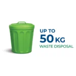 Waste Disposal Fee for 0–50 kg